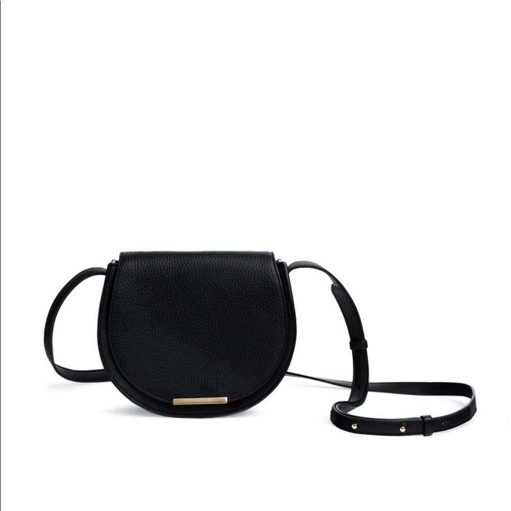 Cuyana mini saddle bag